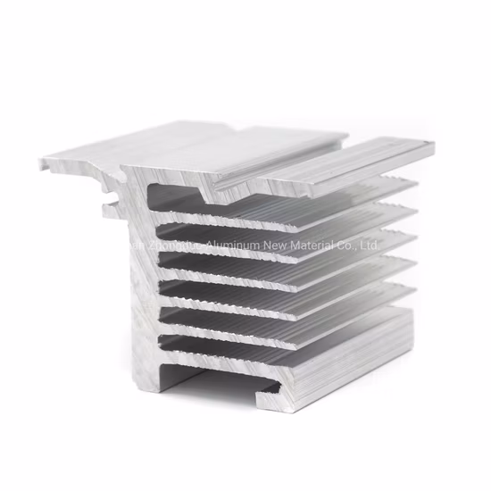 Perfil de aluminio extruido para escalones plegables, parches de paneles, T