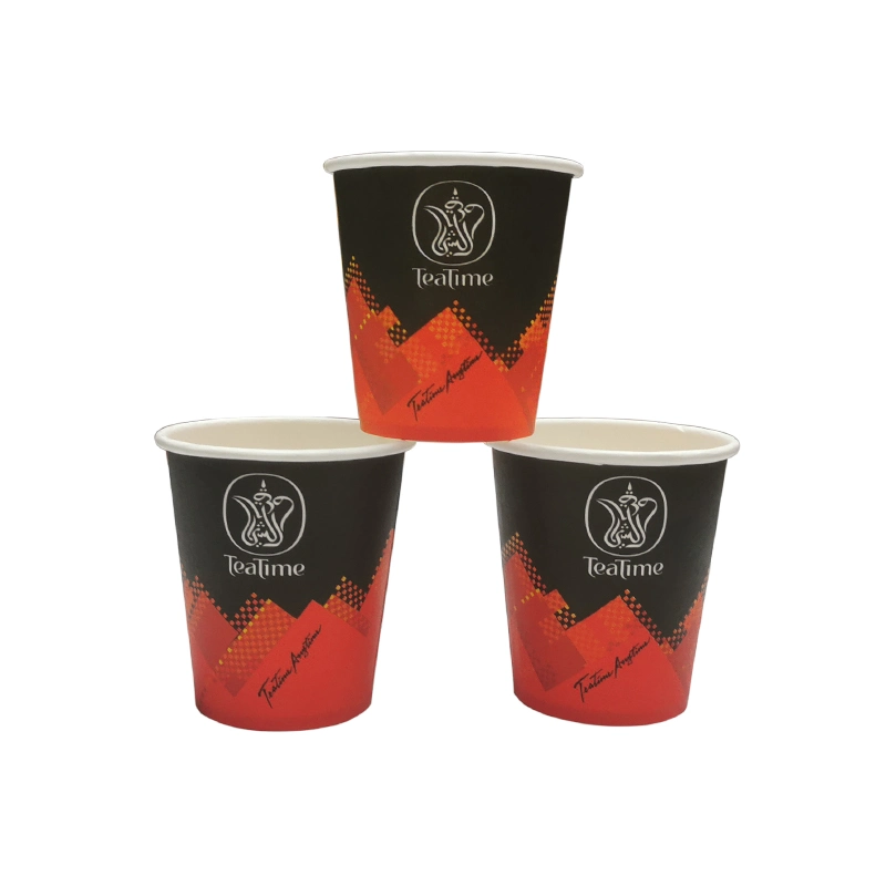 2.5-16oz Single Wall Disposable Coffee Paper Cup Hot Selling Products