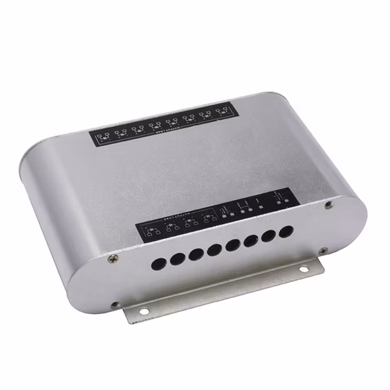 Caja de proyecto extruida amplificador de caja de aluminio de nuevo diseño